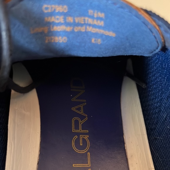 Cole Haan Original Grand. Navy blu. Size 11.5. - Picture 6 of 6